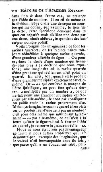 Histoire de l'Académie royale des sciences avec les Mémoires de mathematique & de physique, pour la même année, tires des registres de cette Académie.