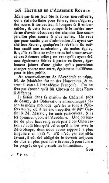 Histoire de l'Académie royale des sciences avec les Mémoires de mathematique & de physique, pour la même année, tires des registres de cette Académie.