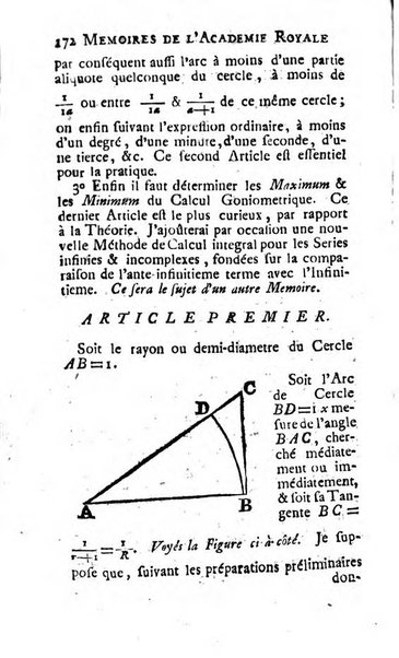 Histoire de l'Académie royale des sciences avec les Mémoires de mathematique & de physique, pour la même année, tires des registres de cette Académie.