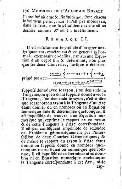 Histoire de l'Académie royale des sciences avec les Mémoires de mathematique & de physique, pour la même année, tires des registres de cette Académie.