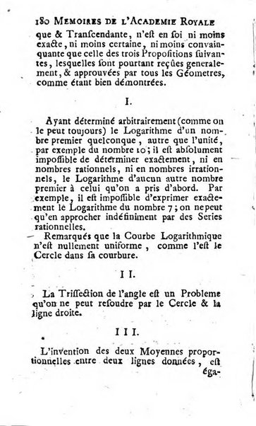 Histoire de l'Académie royale des sciences avec les Mémoires de mathematique & de physique, pour la même année, tires des registres de cette Académie.