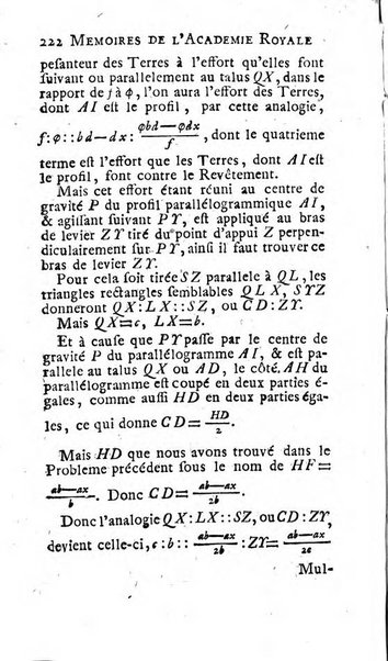 Histoire de l'Académie royale des sciences avec les Mémoires de mathematique & de physique, pour la même année, tires des registres de cette Académie.