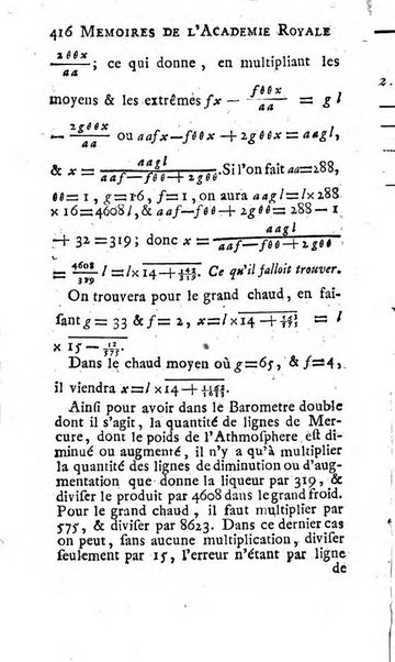 Histoire de l'Académie royale des sciences avec les Mémoires de mathematique & de physique, pour la même année, tires des registres de cette Académie.