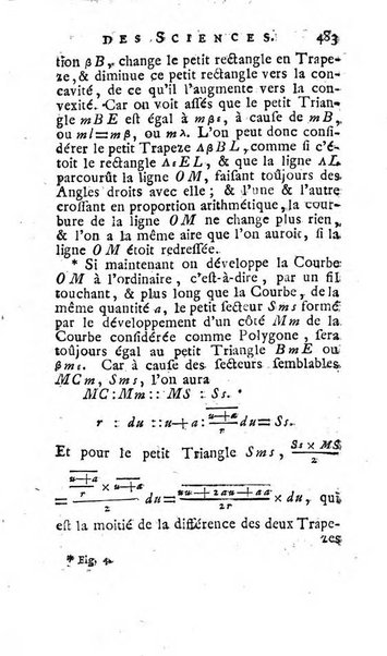 Histoire de l'Académie royale des sciences avec les Mémoires de mathematique & de physique, pour la même année, tires des registres de cette Académie.