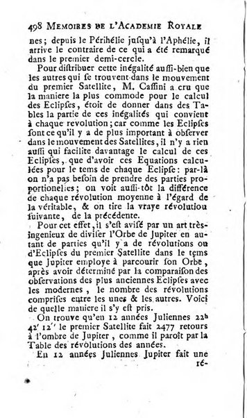 Histoire de l'Académie royale des sciences avec les Mémoires de mathematique & de physique, pour la même année, tires des registres de cette Académie.