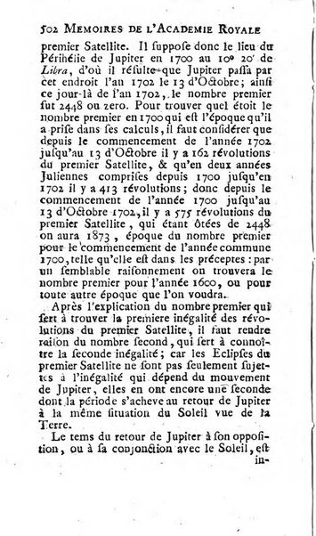 Histoire de l'Académie royale des sciences avec les Mémoires de mathematique & de physique, pour la même année, tires des registres de cette Académie.