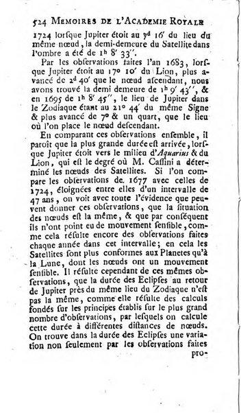 Histoire de l'Académie royale des sciences avec les Mémoires de mathematique & de physique, pour la même année, tires des registres de cette Académie.