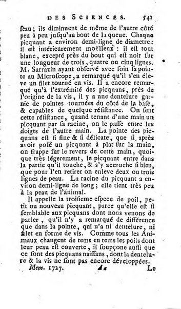 Histoire de l'Académie royale des sciences avec les Mémoires de mathematique & de physique, pour la même année, tires des registres de cette Académie.