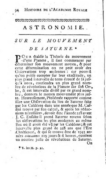 Histoire de l'Académie royale des sciences avec les Mémoires de mathematique & de physique, pour la même année, tires des registres de cette Académie.