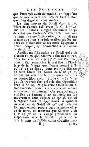 Histoire de l'Académie royale des sciences avec les Mémoires de mathematique & de physique, pour la même année, tires des registres de cette Académie.