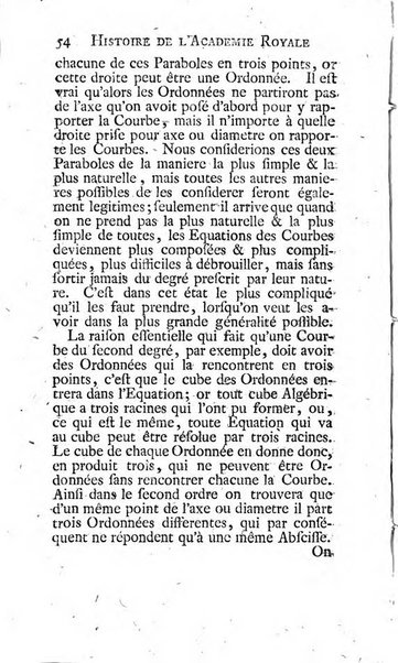 Histoire de l'Académie royale des sciences avec les Mémoires de mathematique & de physique, pour la même année, tires des registres de cette Académie.