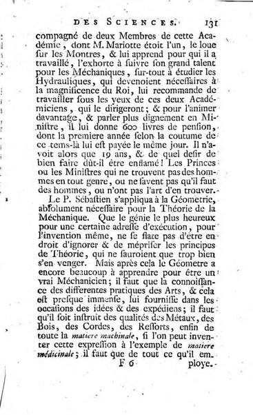 Histoire de l'Académie royale des sciences avec les Mémoires de mathematique & de physique, pour la même année, tires des registres de cette Académie.