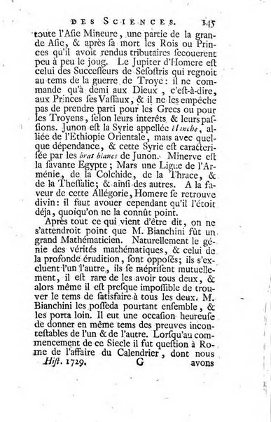 Histoire de l'Académie royale des sciences avec les Mémoires de mathematique & de physique, pour la même année, tires des registres de cette Académie.