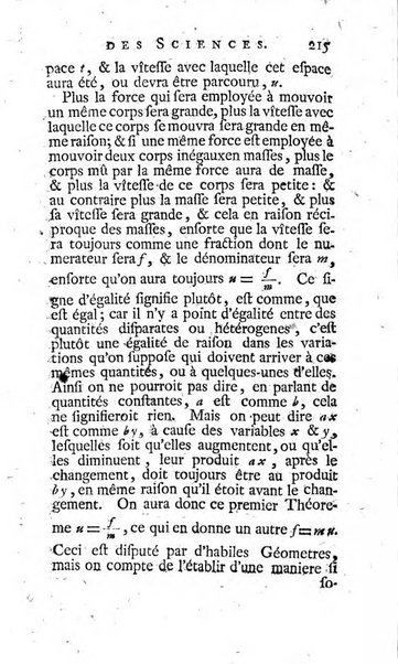 Histoire de l'Académie royale des sciences avec les Mémoires de mathematique & de physique, pour la même année, tires des registres de cette Académie.