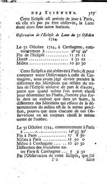 Histoire de l'Académie royale des sciences avec les Mémoires de mathematique & de physique, pour la même année, tires des registres de cette Académie.