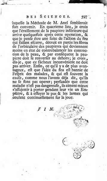 Histoire de l'Académie royale des sciences avec les Mémoires de mathematique & de physique, pour la même année, tires des registres de cette Académie.