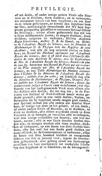 Histoire de l'Académie royale des sciences avec les Mémoires de mathematique & de physique, pour la même année, tires des registres de cette Académie.