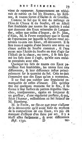 Histoire de l'Académie royale des sciences avec les Mémoires de mathematique & de physique, pour la même année, tires des registres de cette Académie.