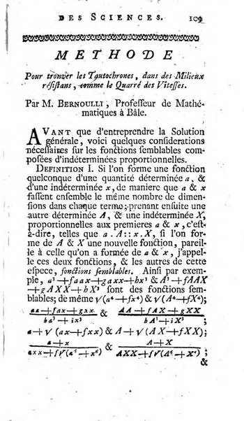 Histoire de l'Académie royale des sciences avec les Mémoires de mathematique & de physique, pour la même année, tires des registres de cette Académie.