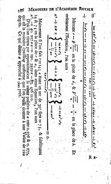 Histoire de l'Académie royale des sciences avec les Mémoires de mathematique & de physique, pour la même année, tires des registres de cette Académie.