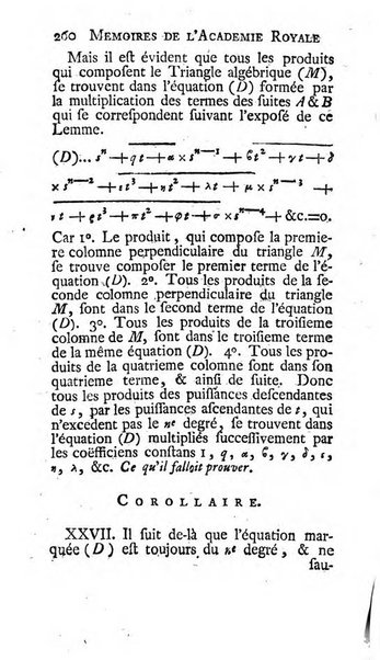 Histoire de l'Académie royale des sciences avec les Mémoires de mathematique & de physique, pour la même année, tires des registres de cette Académie.