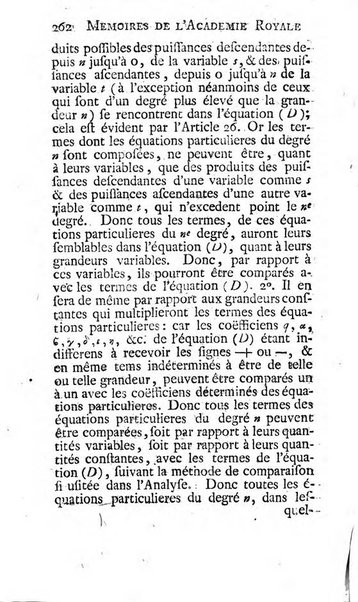 Histoire de l'Académie royale des sciences avec les Mémoires de mathematique & de physique, pour la même année, tires des registres de cette Académie.