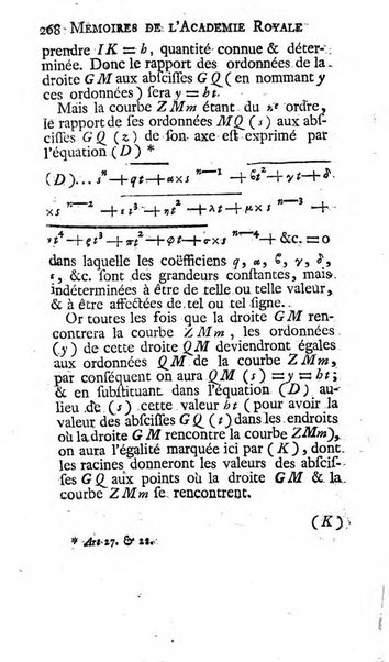 Histoire de l'Académie royale des sciences avec les Mémoires de mathematique & de physique, pour la même année, tires des registres de cette Académie.