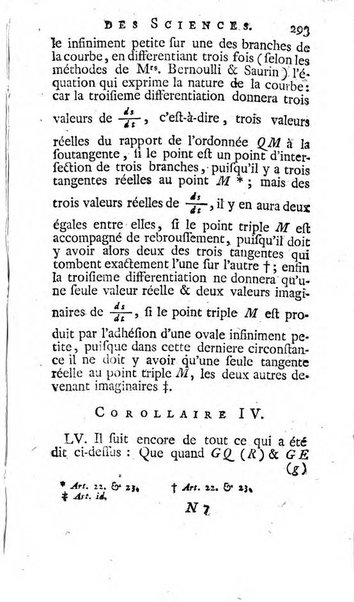 Histoire de l'Académie royale des sciences avec les Mémoires de mathematique & de physique, pour la même année, tires des registres de cette Académie.