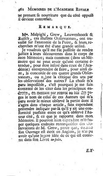 Histoire de l'Académie royale des sciences avec les Mémoires de mathematique & de physique, pour la même année, tires des registres de cette Académie.