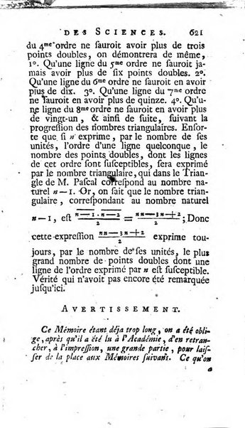 Histoire de l'Académie royale des sciences avec les Mémoires de mathematique & de physique, pour la même année, tires des registres de cette Académie.