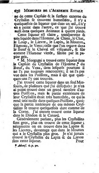 Histoire de l'Académie royale des sciences avec les Mémoires de mathematique & de physique, pour la même année, tires des registres de cette Académie.