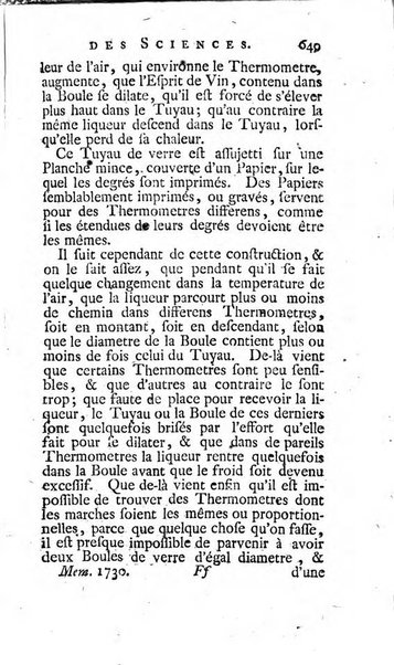 Histoire de l'Académie royale des sciences avec les Mémoires de mathematique & de physique, pour la même année, tires des registres de cette Académie.