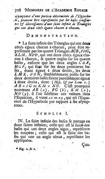 Histoire de l'Académie royale des sciences avec les Mémoires de mathematique & de physique, pour la même année, tires des registres de cette Académie.