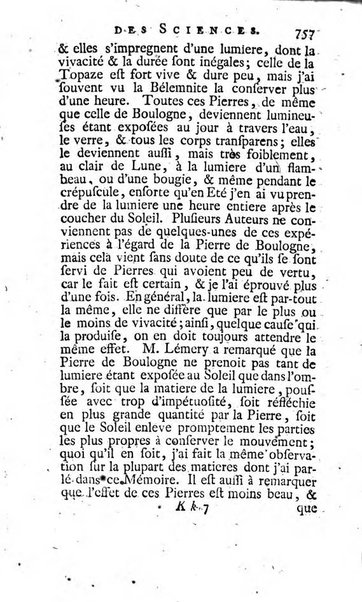 Histoire de l'Académie royale des sciences avec les Mémoires de mathematique & de physique, pour la même année, tires des registres de cette Académie.