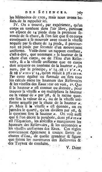 Histoire de l'Académie royale des sciences avec les Mémoires de mathematique & de physique, pour la même année, tires des registres de cette Académie.