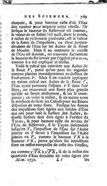 Histoire de l'Académie royale des sciences avec les Mémoires de mathematique & de physique, pour la même année, tires des registres de cette Académie.