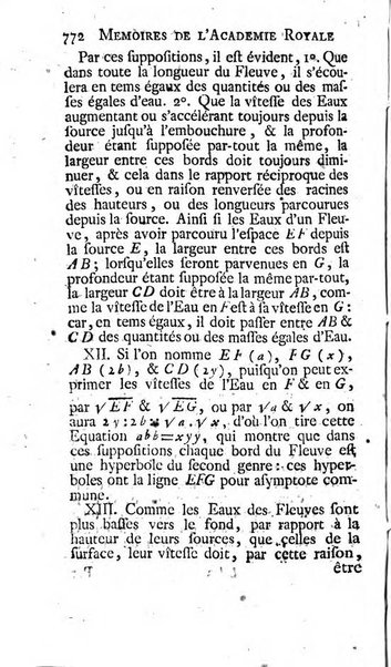 Histoire de l'Académie royale des sciences avec les Mémoires de mathematique & de physique, pour la même année, tires des registres de cette Académie.