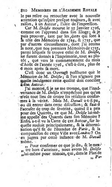 Histoire de l'Académie royale des sciences avec les Mémoires de mathematique & de physique, pour la même année, tires des registres de cette Académie.