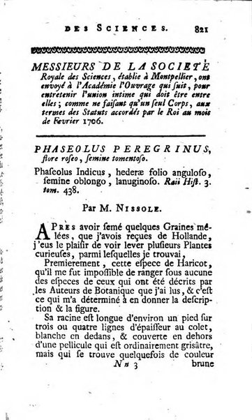 Histoire de l'Académie royale des sciences avec les Mémoires de mathematique & de physique, pour la même année, tires des registres de cette Académie.