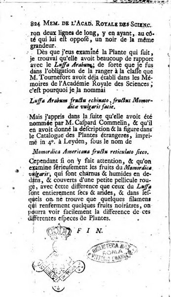 Histoire de l'Académie royale des sciences avec les Mémoires de mathematique & de physique, pour la même année, tires des registres de cette Académie.