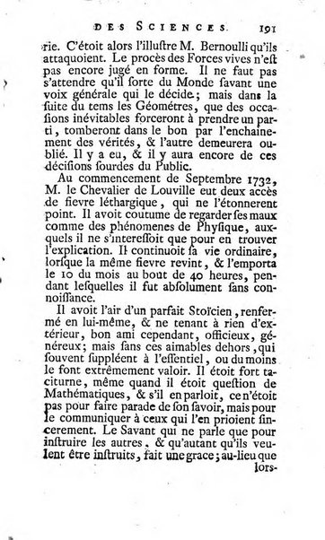 Histoire de l'Académie royale des sciences avec les Mémoires de mathematique & de physique, pour la même année, tires des registres de cette Académie.