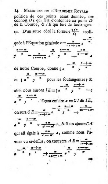 Histoire de l'Académie royale des sciences avec les Mémoires de mathematique & de physique, pour la même année, tires des registres de cette Académie.