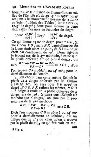 Histoire de l'Académie royale des sciences avec les Mémoires de mathematique & de physique, pour la même année, tires des registres de cette Académie.