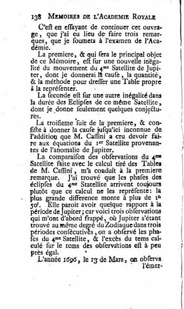 Histoire de l'Académie royale des sciences avec les Mémoires de mathematique & de physique, pour la même année, tires des registres de cette Académie.