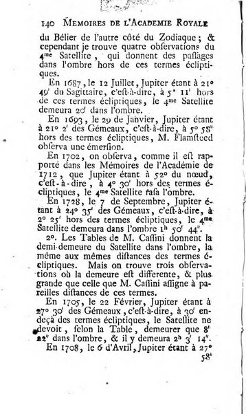 Histoire de l'Académie royale des sciences avec les Mémoires de mathematique & de physique, pour la même année, tires des registres de cette Académie.