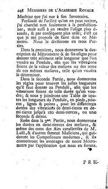 Histoire de l'Académie royale des sciences avec les Mémoires de mathematique & de physique, pour la même année, tires des registres de cette Académie.