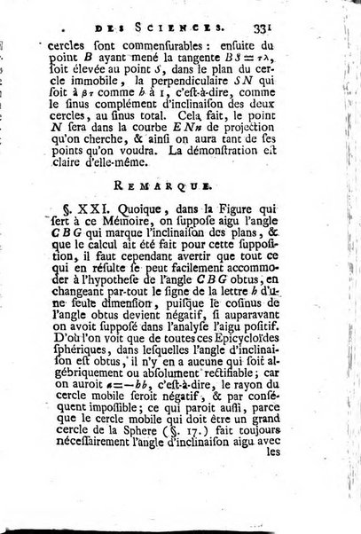 Histoire de l'Académie royale des sciences avec les Mémoires de mathematique & de physique, pour la même année, tires des registres de cette Académie.