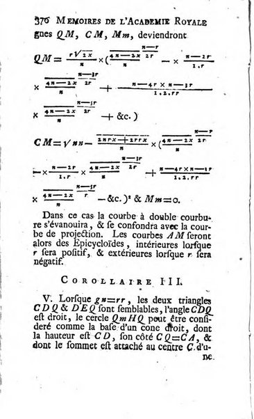 Histoire de l'Académie royale des sciences avec les Mémoires de mathematique & de physique, pour la même année, tires des registres de cette Académie.