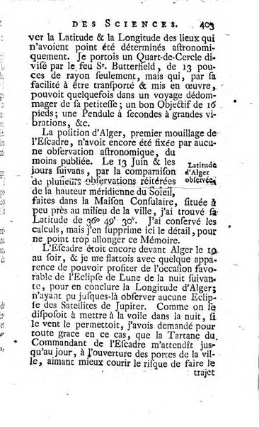 Histoire de l'Académie royale des sciences avec les Mémoires de mathematique & de physique, pour la même année, tires des registres de cette Académie.