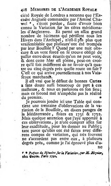 Histoire de l'Académie royale des sciences avec les Mémoires de mathematique & de physique, pour la même année, tires des registres de cette Académie.